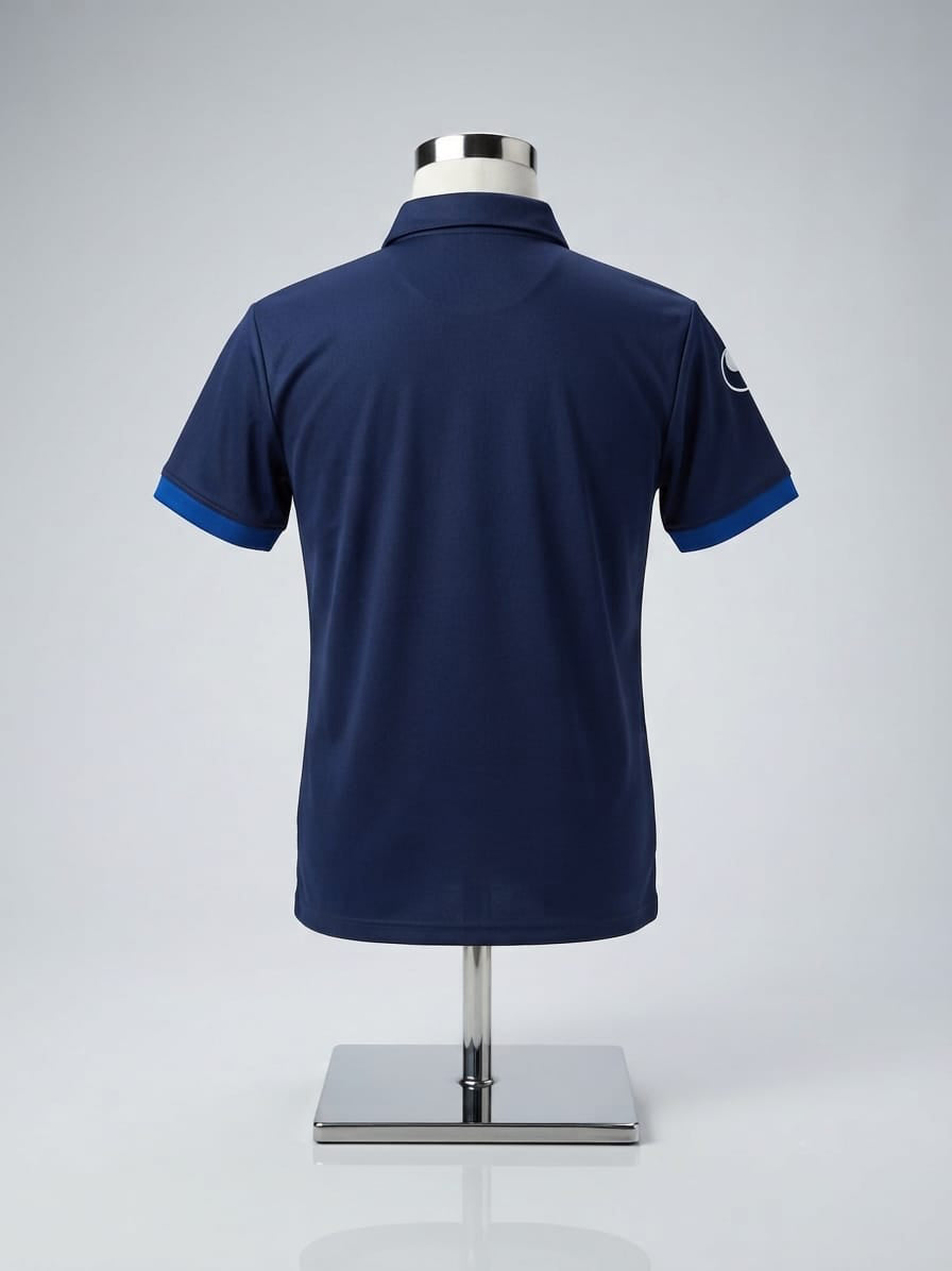 Uhlsport Blue Graphic Polo