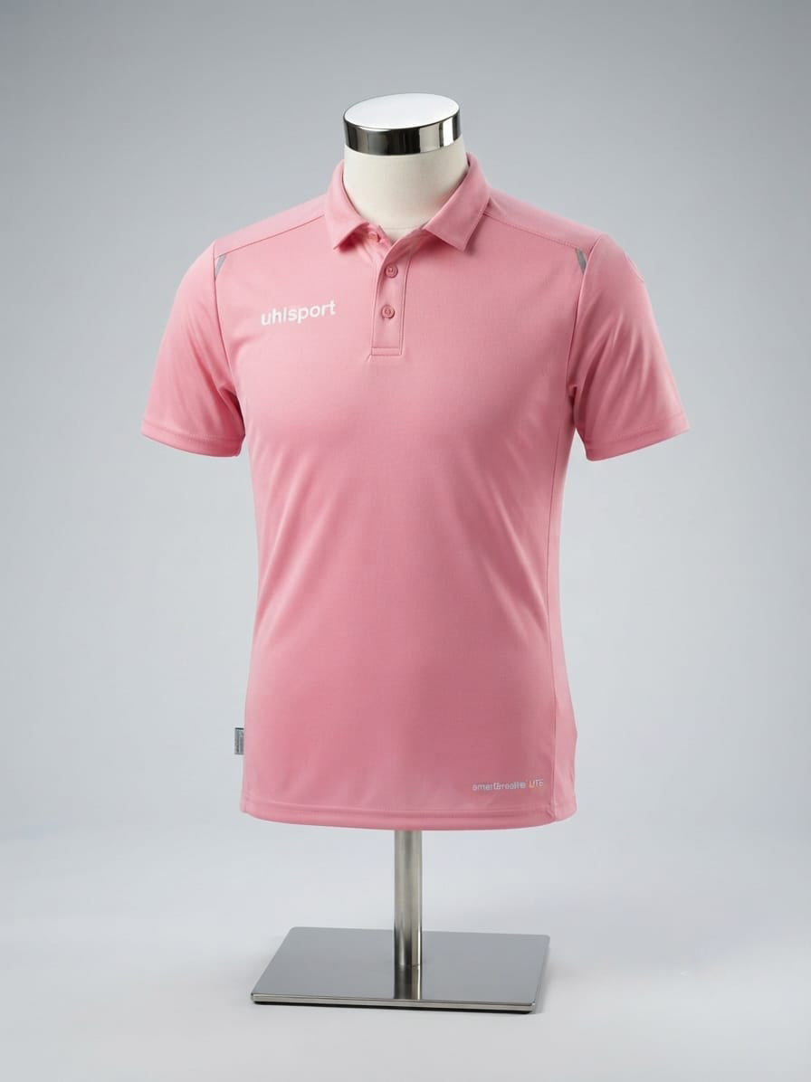 Uhlsport Pink Polo Shirt