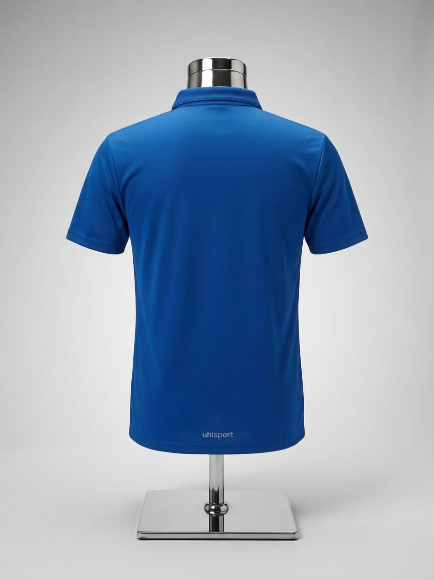 Uhlsport Blue Basic Polo Shirt