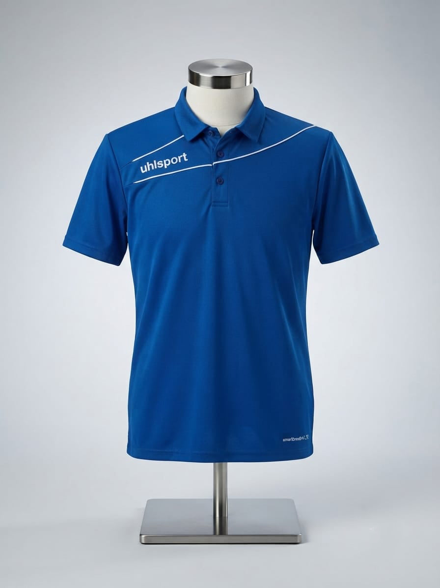 Uhlsport Blue Basic Polo Shirt