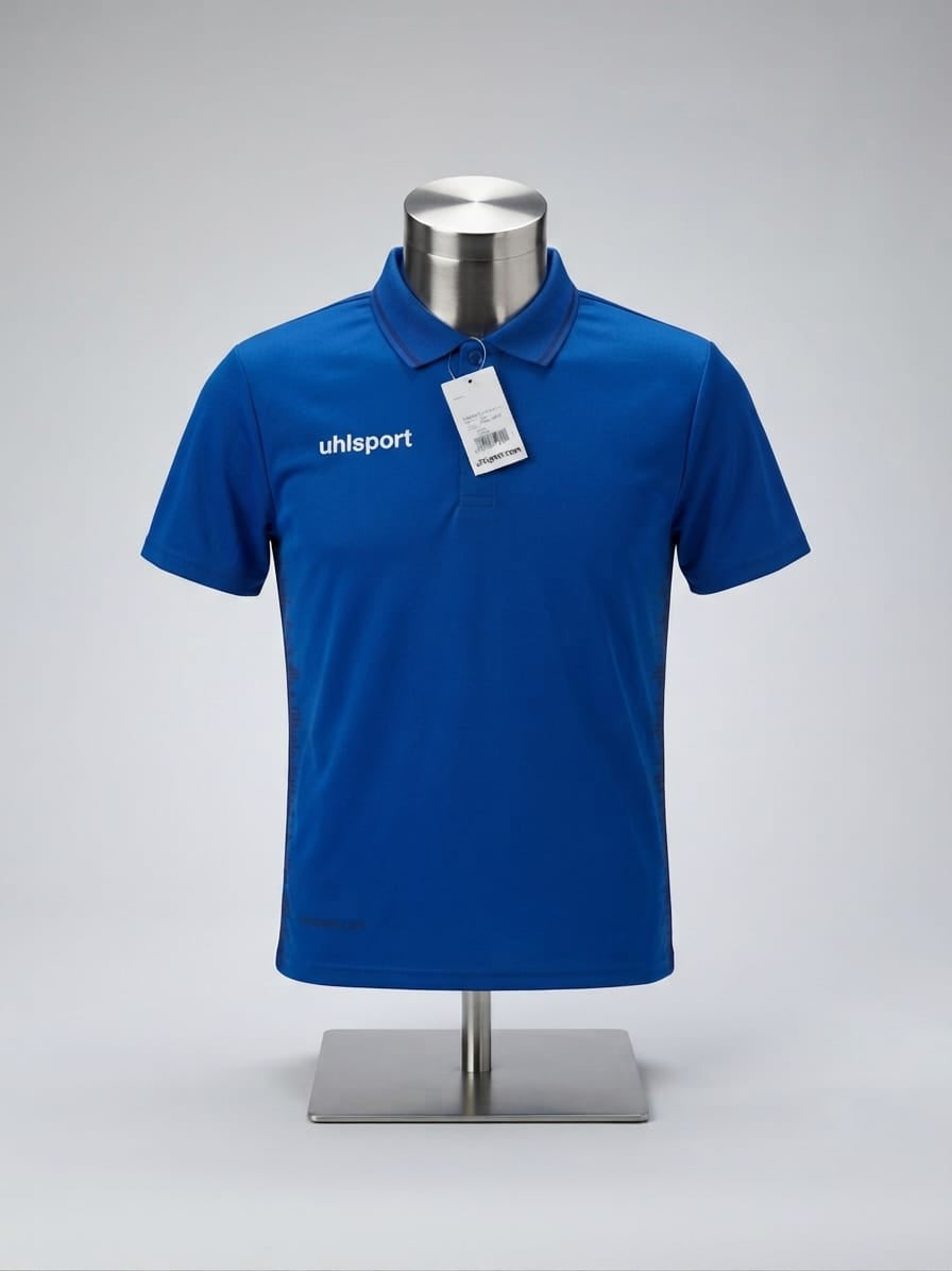Uhlsport Blue Polo Shirt