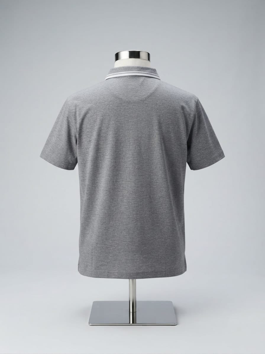 Uhlsport Grey Classic Polo Shirt