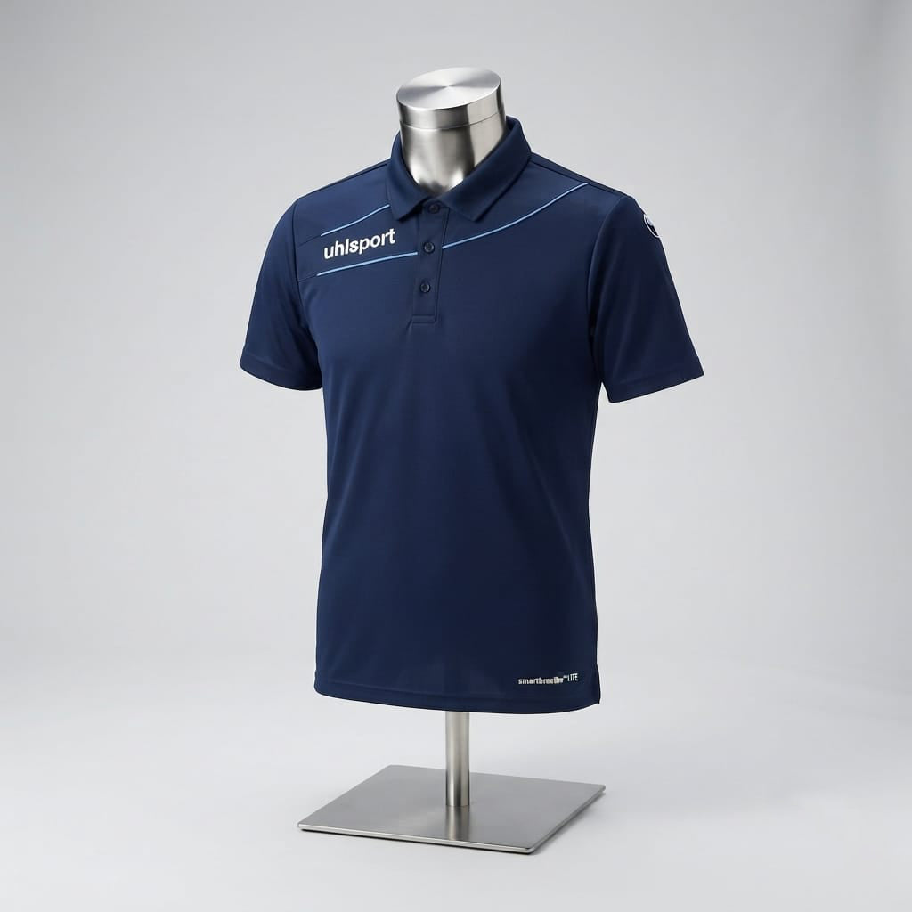 Uhlsport Navy Polo Shirt