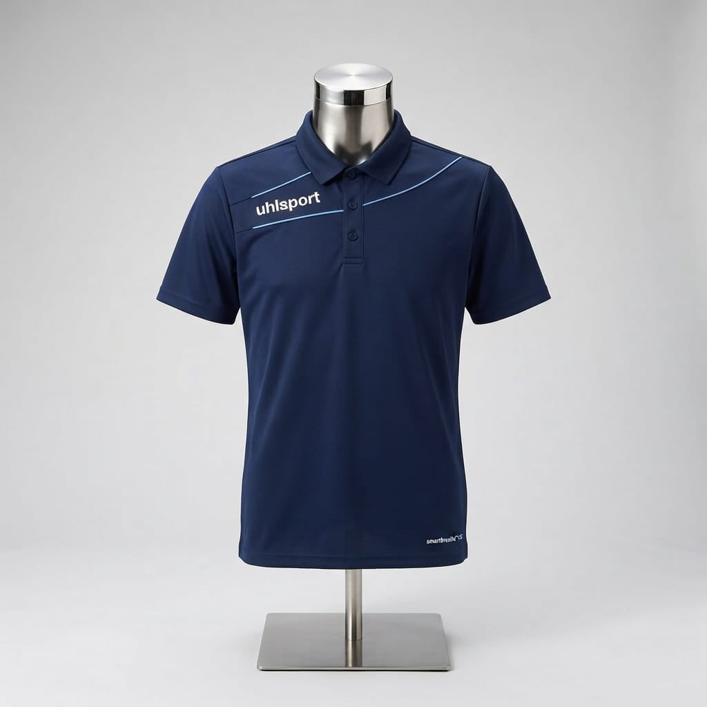 Uhlsport Navy Polo Shirt
