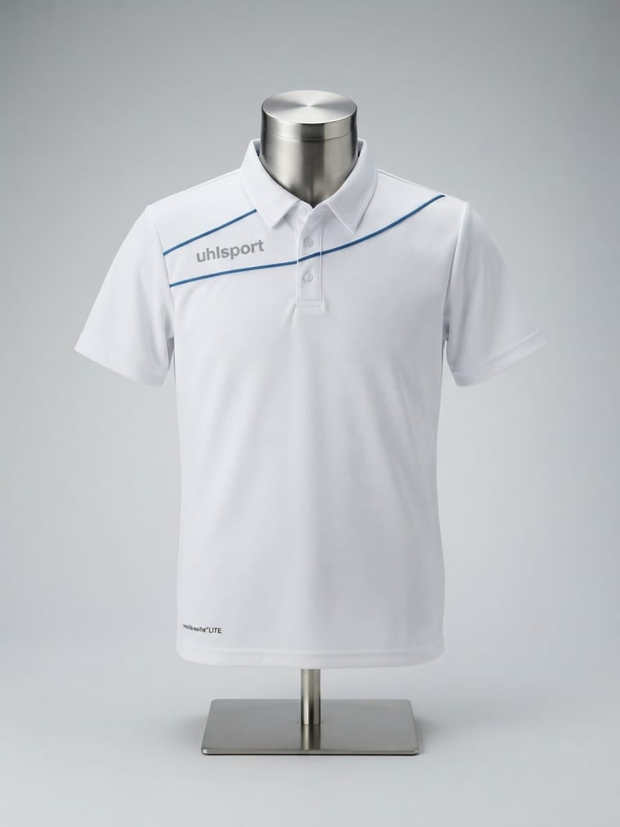 Uhlsport White Polo Shirt