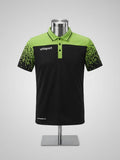 Uhlsport Black Lime Polo Shirt