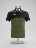 Uhlsport Olive Black Polo Shirt