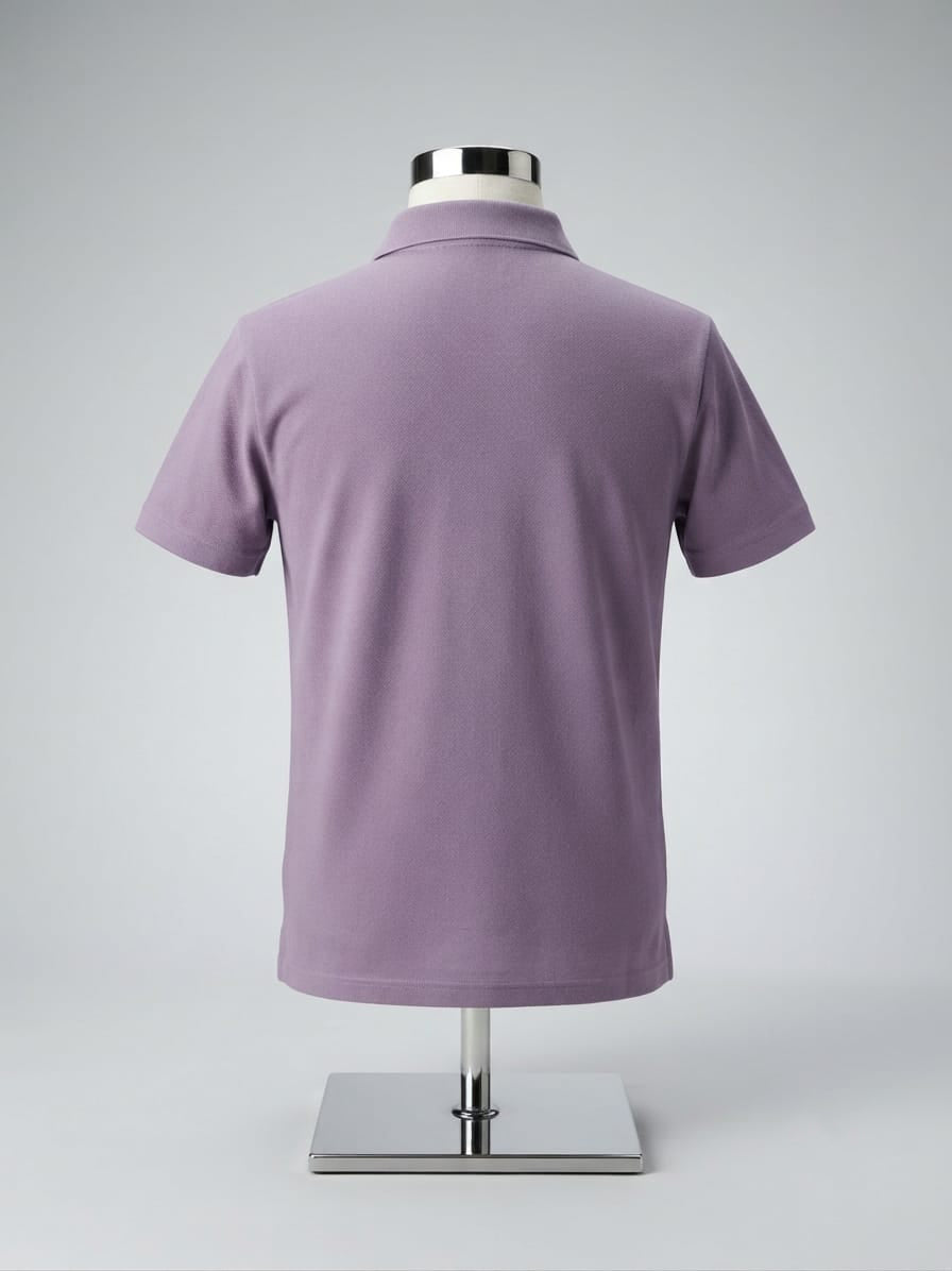 Uhlsport Lilac Textured Polo