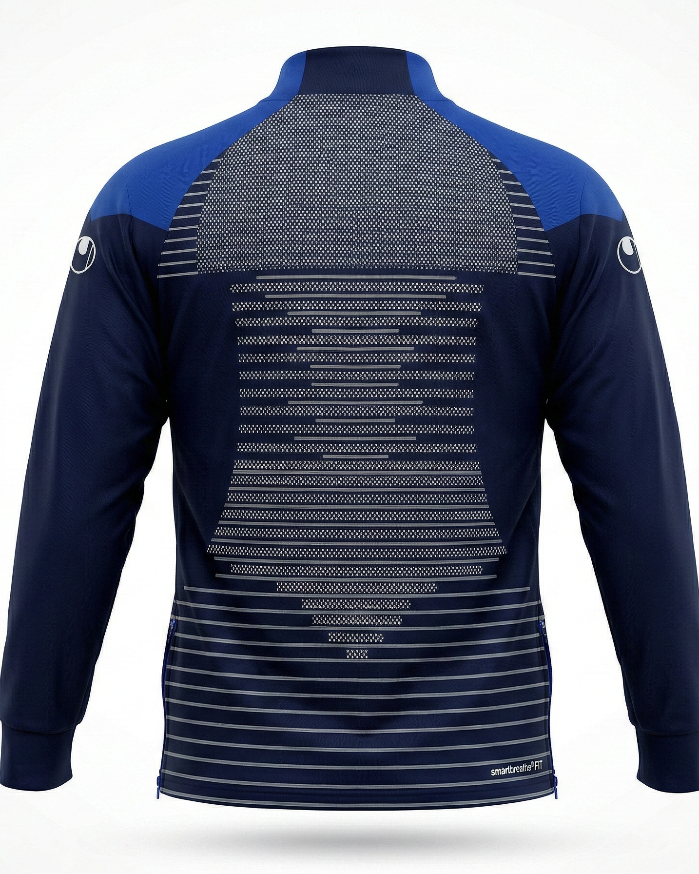 SmartbreatheFit Navy all-textured tracksuit