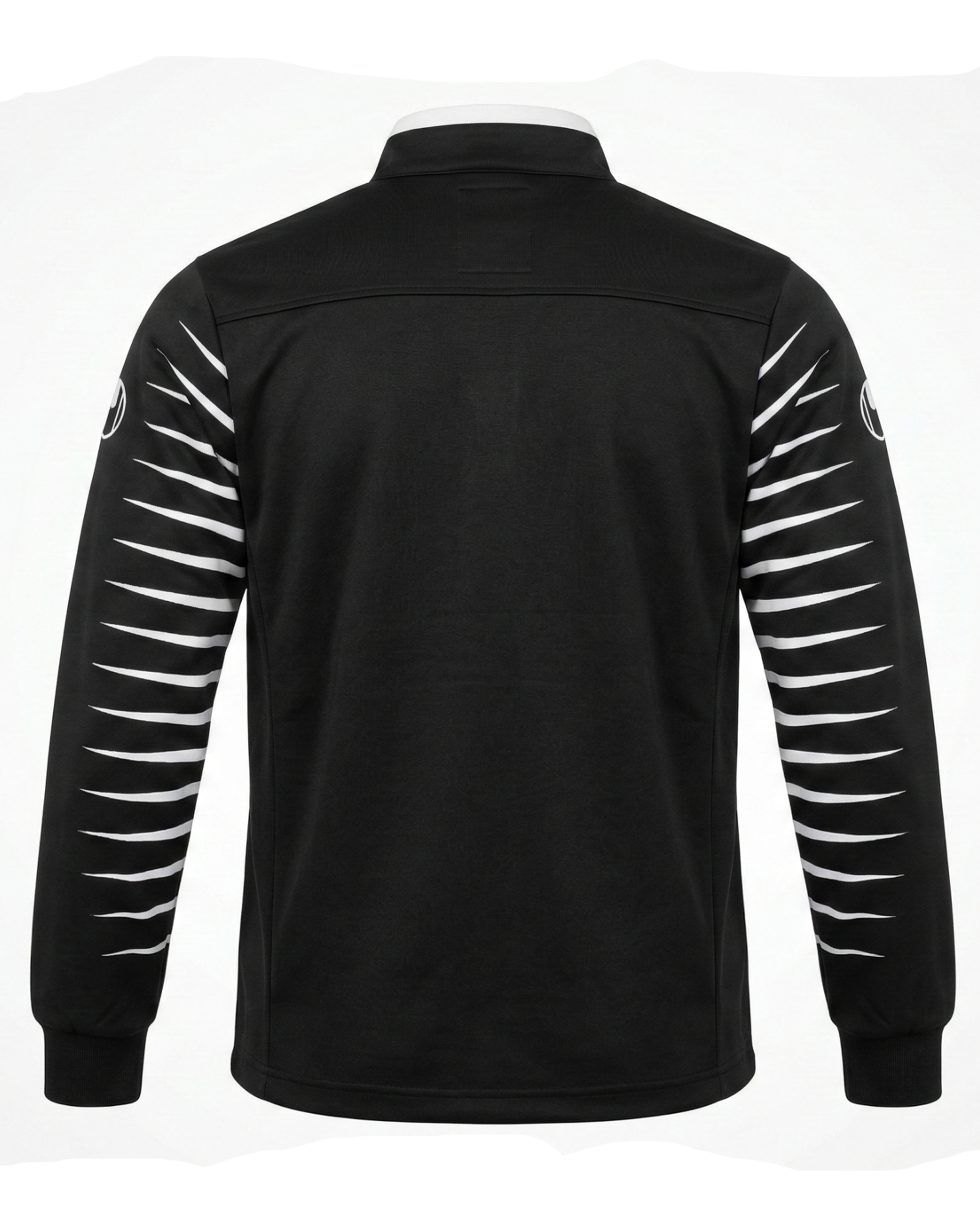 SmartbreatheFit Black lined-sleeves tracksuit