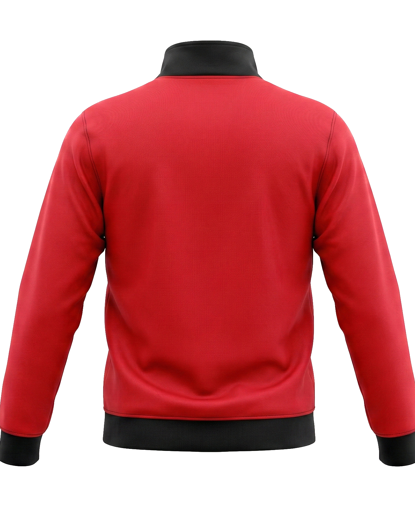 SmartbreatheFit Red three-lined tracksuit