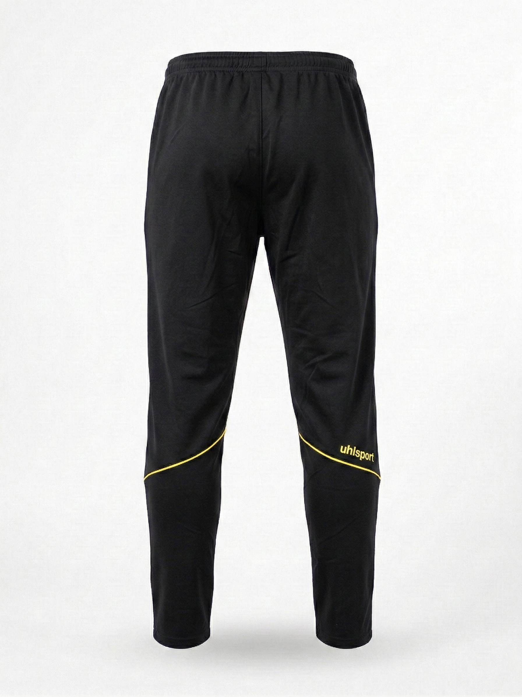 SmartbreatheFit Black yellow-lined chest tracksuit