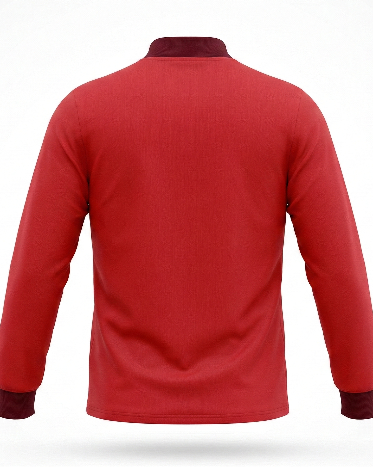 SmartbreatheFit Red textured-chest tracksuit