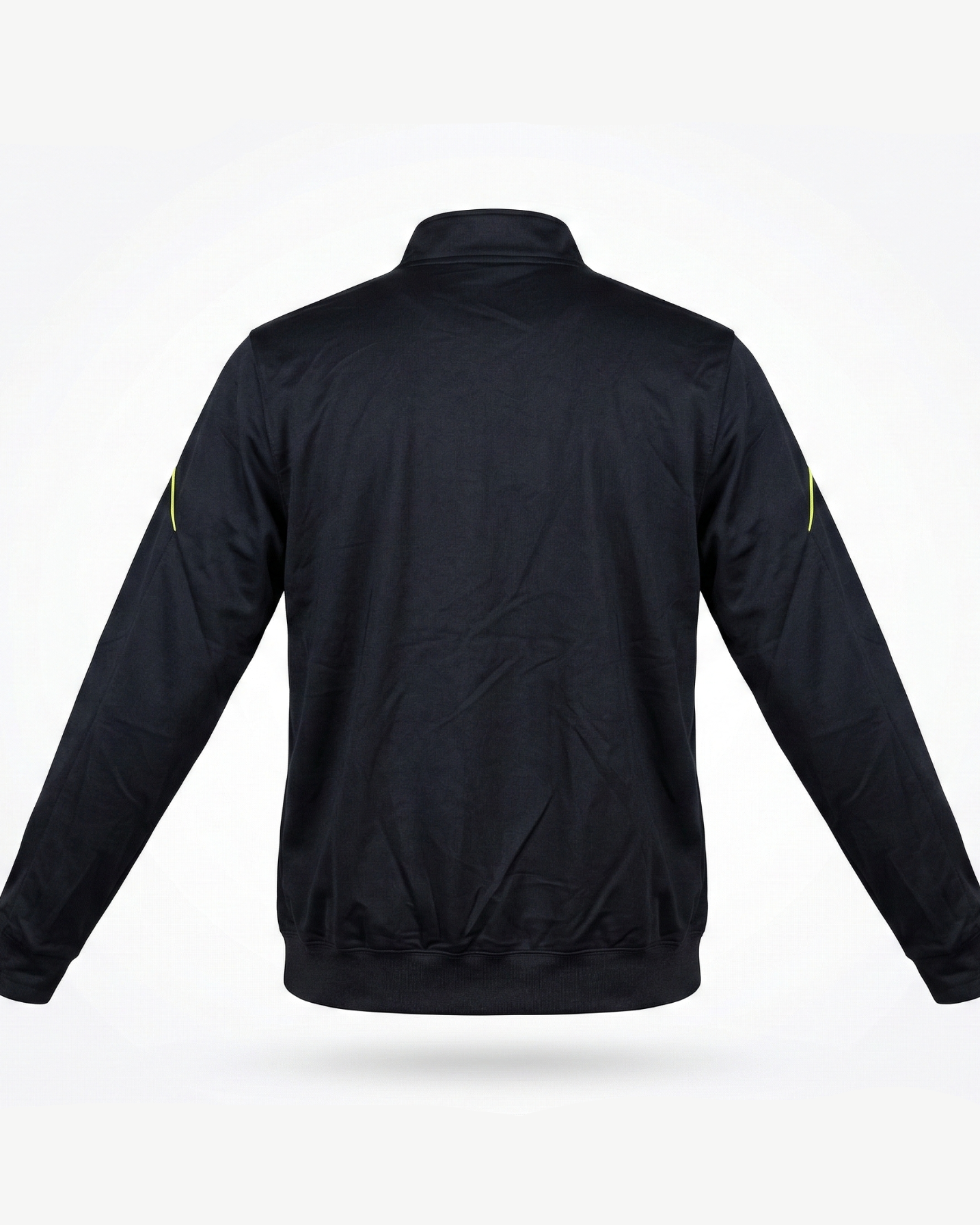 SmartbreatheFit Black yellow-lined chest tracksuit